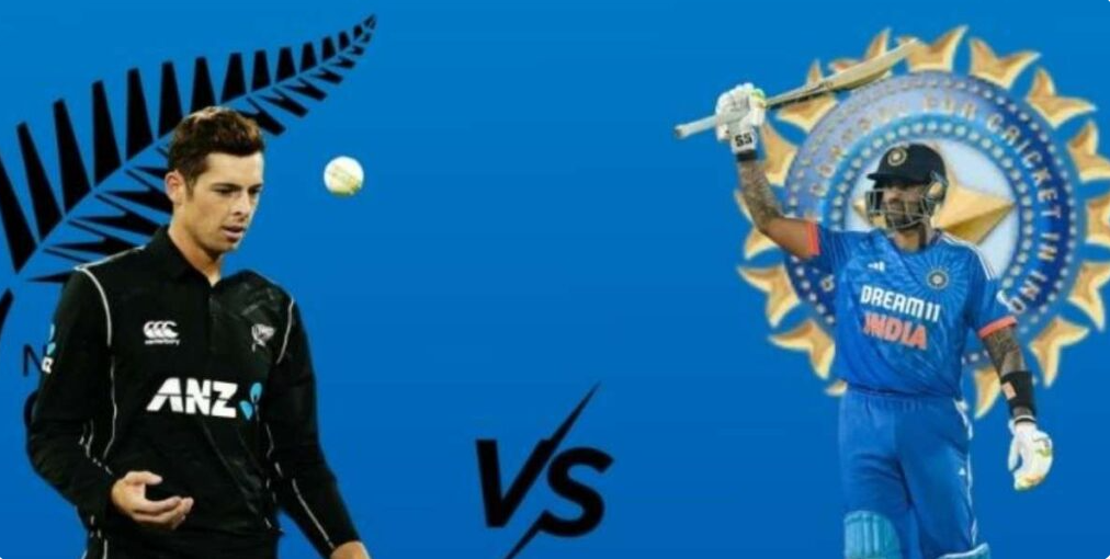 India National Cricket Team vs New Zealand National Cricket Team Match Scorecard