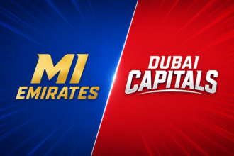 Mi Emirates Vs Dubai Capitals Match Scorecard