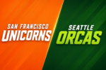 San Francisco Unicorns Vs Seattle Orcas Match Scorecard