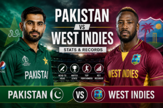 Pakistan National Cricket Team Vs West Indies Cricket Team Stats
