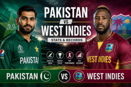 Pakistan National Cricket Team Vs West Indies Cricket Team Stats