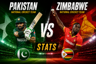 Pakistan National Cricket Team vs Zimbabwe National Cricket Team Stats