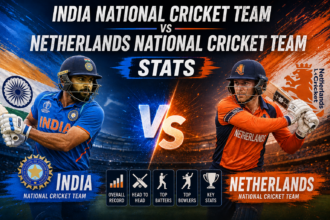 India National Cricket Team Vs Netherlands National Cricket Team Stats