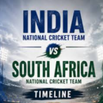 India National Cricket Team Vs South Africa National Cricket Team Timeline