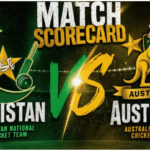 Pakistan National Cricket Team Vs Australian Men's Cricket Team Match Scorecard
