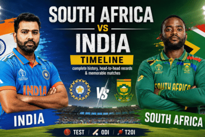 South Africa National Cricket Team Vs India National Cricket Team Timeline