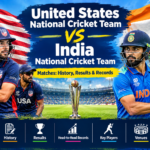 United States National Cricket Team vs India National Cricket Team Matches: Results & Records
