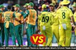 south africa national cricket team vs australian men’s cricket team stats