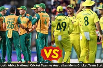 south africa national cricket team vs australian men’s cricket team stats